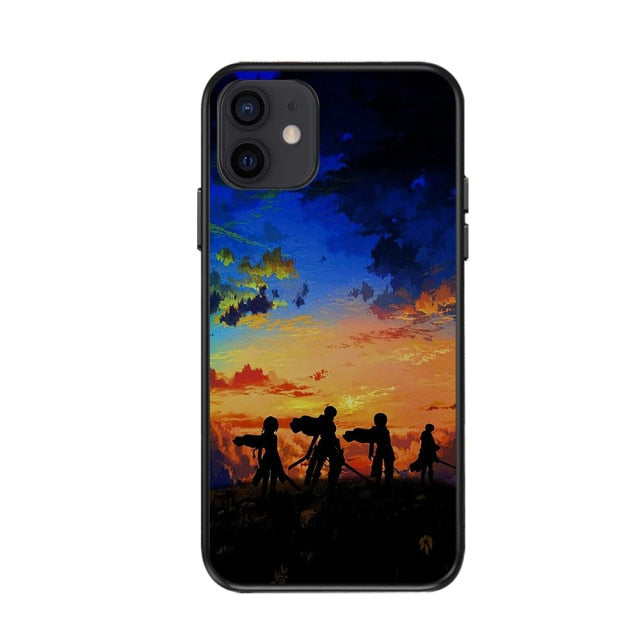 Apple iPhone Itachi Black & White Shell Case