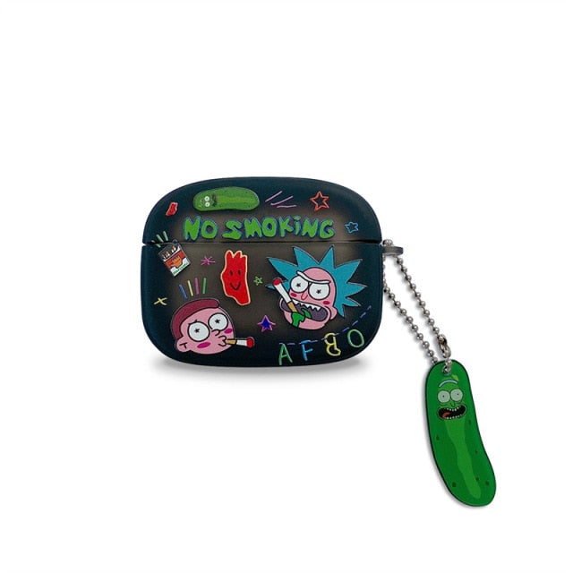 Apple Airpods Rick & Morty Pickle Rick Silicone Case