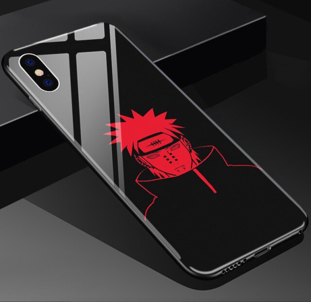 Apple iPhone Sasuke's Rinnegan Tempered Glass Case