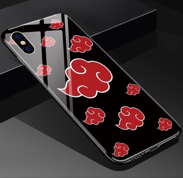 Apple iPhone Sasuke's Rinnegan Tempered Glass Case
