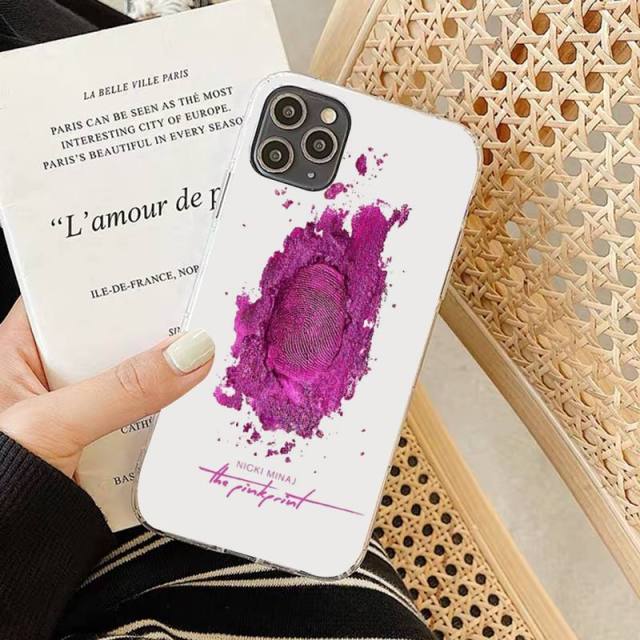 Apple iPhone Nicki Minaj Pinkprint Silicone Case