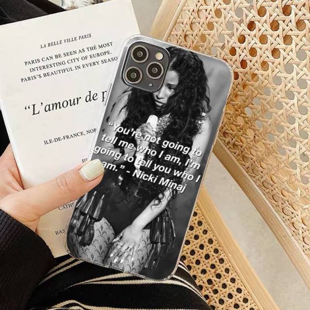 Apple iPhone Nicki Minaj Pinkprint Silicone Case