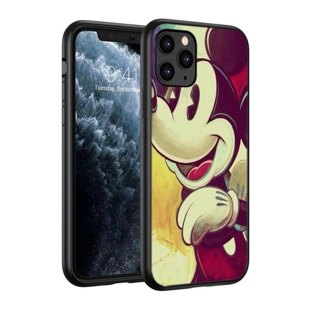Apple iPhone Mickey Mouse Smile Silicone Case
