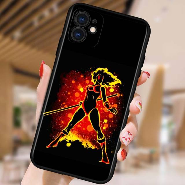 Apple iPhone Spidey & Avengers Luminous Silicone Case