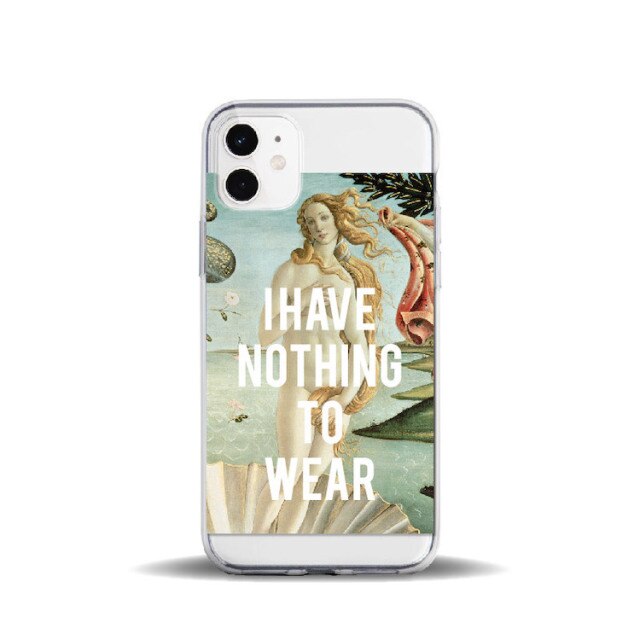Apple iPhone Memes Mona Lisa Silicone Case