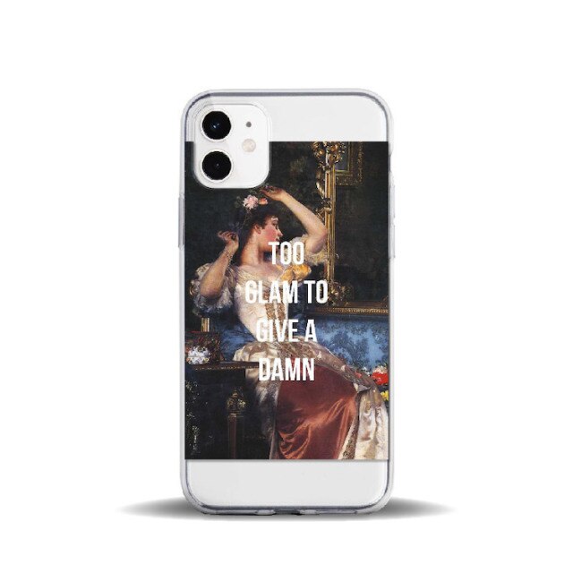 Apple iPhone Memes Mona Lisa Silicone Case