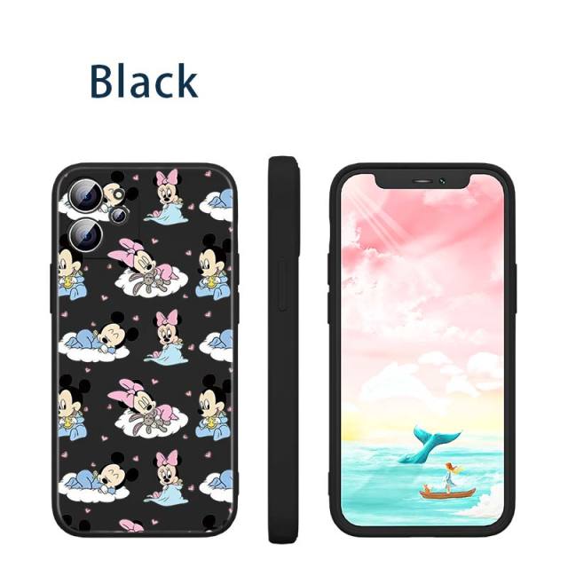 Apple iPhone Mickey Silhouette Silicone Case
