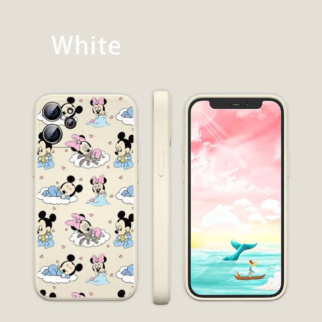 Apple iPhone Mickey Silhouette Silicone Case