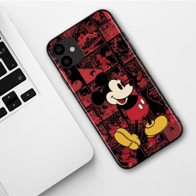 Apple iPhone Mickey & Minnie Again Silicone Case