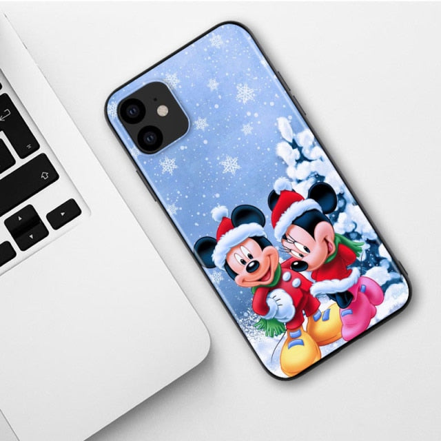 Apple iPhone Mickey & Minnie Again Silicone Case