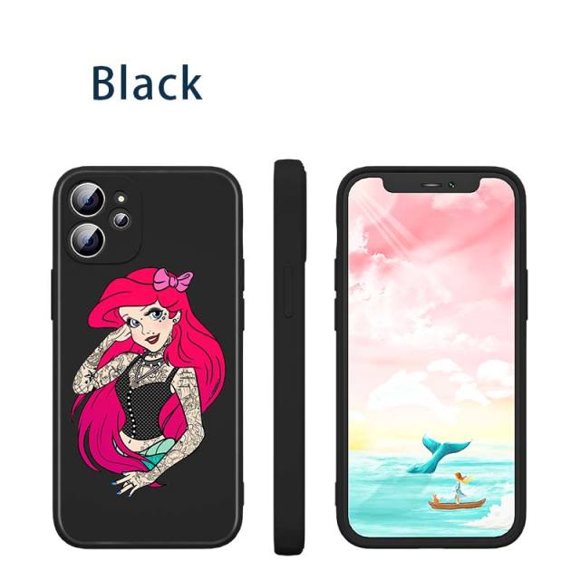 Apple iPhone Bad Tatted Princess Silicone Case