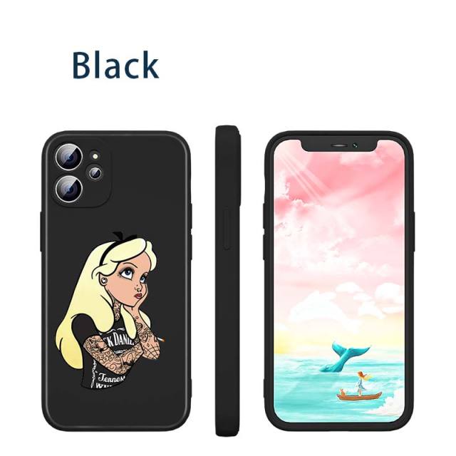 Apple iPhone Bad Tatted Princess Silicone Case