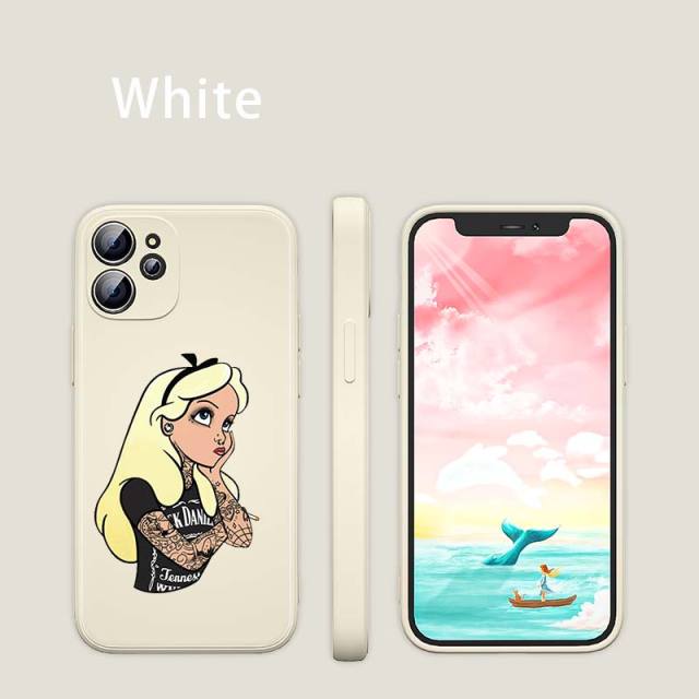 Apple iPhone Bad Tatted Princess Silicone Case