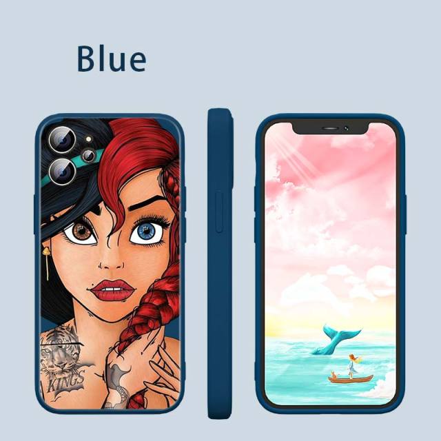 Apple iPhone Bad Tatted Princess Silicone Case