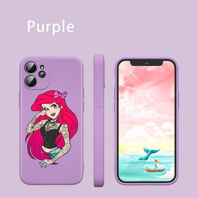 Apple iPhone Bad Tatted Princess Silicone Case
