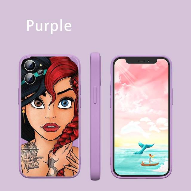 Apple iPhone Bad Tatted Princess Silicone Case