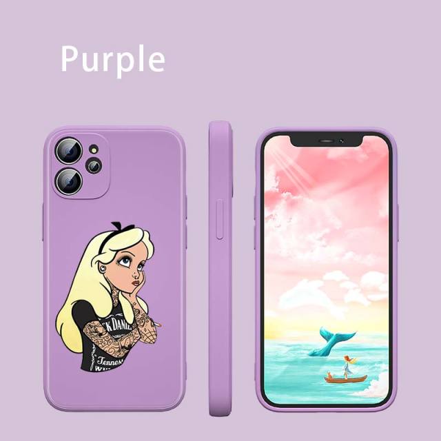 Apple iPhone Bad Tatted Princess Silicone Case
