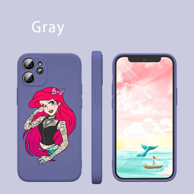 Apple iPhone Bad Tatted Princess Silicone Case