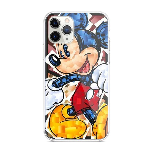 Apple iPhone Snow White & Friends Mosaic Silicone Case