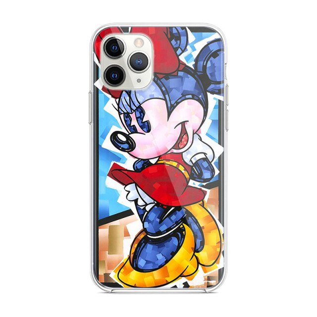 Apple iPhone Snow White & Friends Mosaic Silicone Case