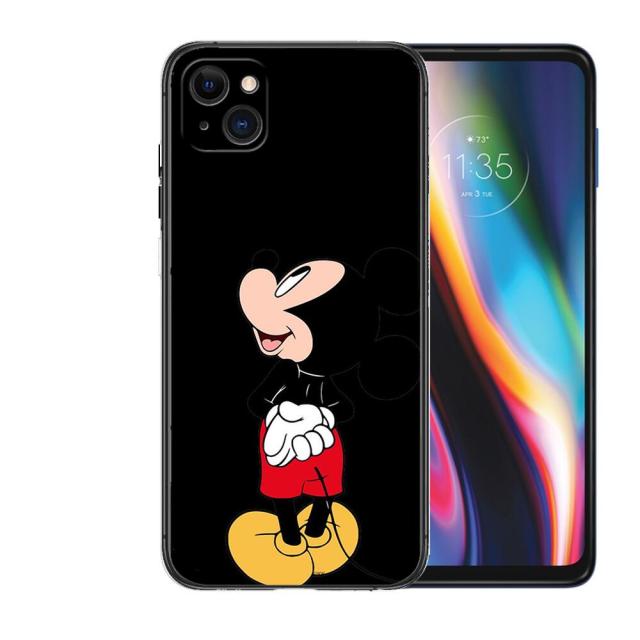 Apple iPhone Mickey Scooter Silicone Case