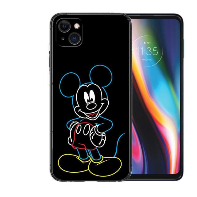 Apple iPhone Mickey Scooter Silicone Case