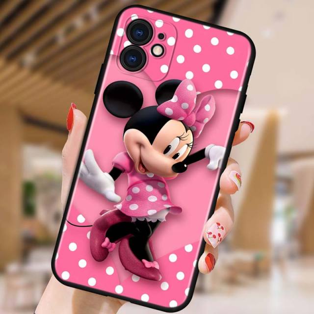 Apple iPhone Minnie Mouse Polka Silicone Case