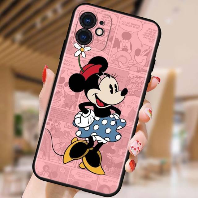 Apple iPhone Minnie Mouse Polka Silicone Case