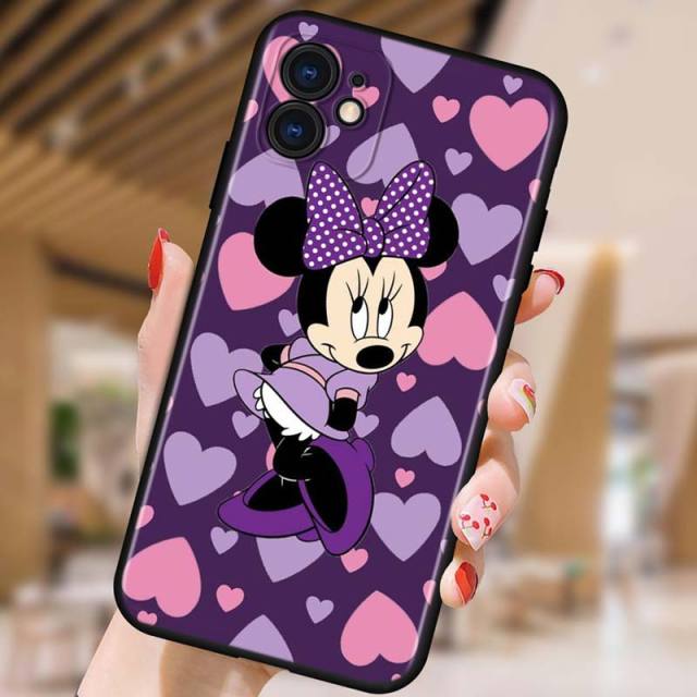 Apple iPhone Minnie Mouse Polka Silicone Case