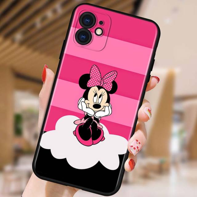 Apple iPhone Minnie Mouse Polka Silicone Case