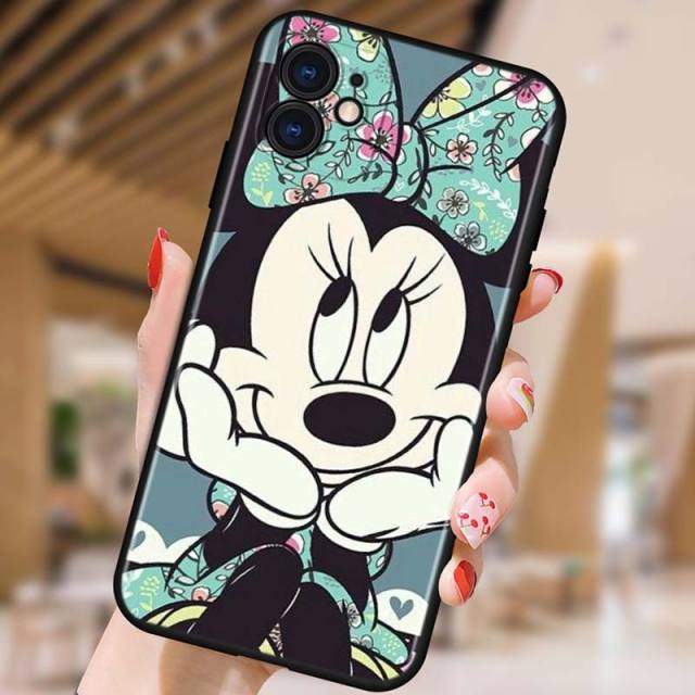 Apple iPhone Minnie Mouse Polka Silicone Case