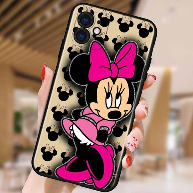 Apple iPhone Minnie Mouse Polka Silicone Case
