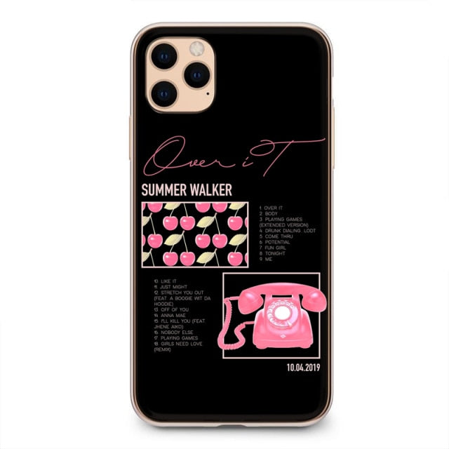 Apple iPhone Summer Walker Over It Silicone Case