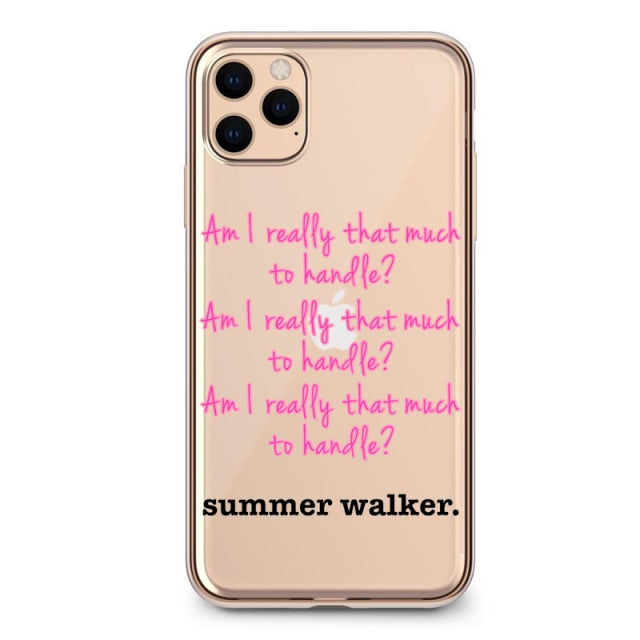 Apple iPhone Summer Walker Over It Silicone Case