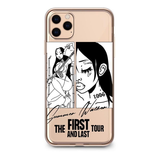 Apple iPhone Summer Walker Over It Silicone Case