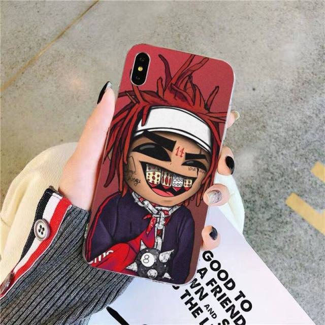 Apple iPhone Trippie Redd Throne Silicone Case