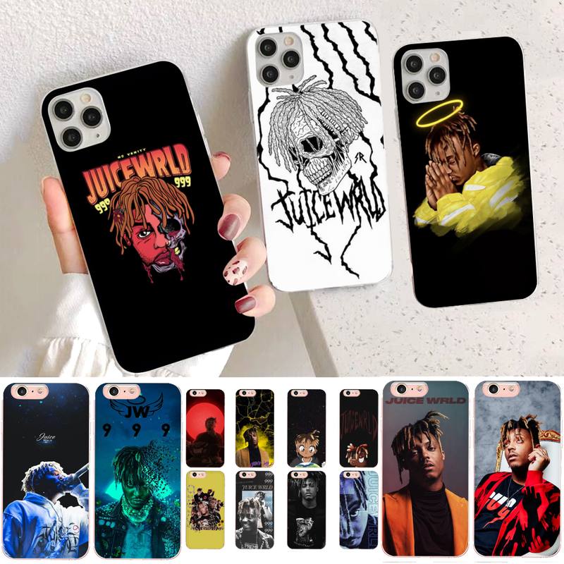 Apple iPhone JuiceWRLD Skull Hard Plastic Case