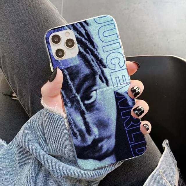 Apple iPhone JuiceWRLD Skull Hard Plastic Case