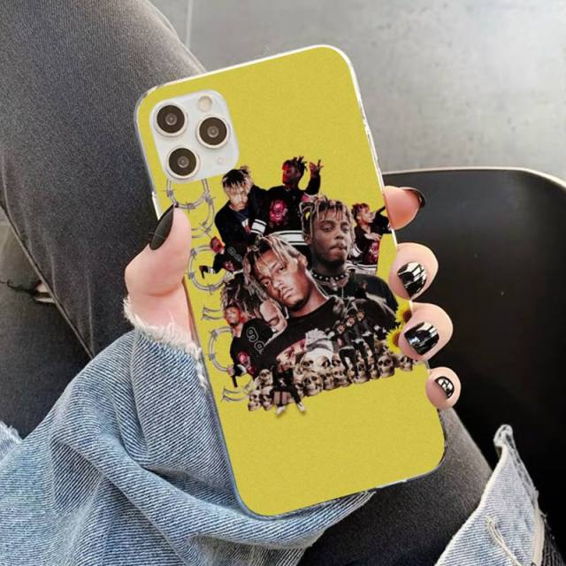 Apple iPhone JuiceWRLD Skull Hard Plastic Case