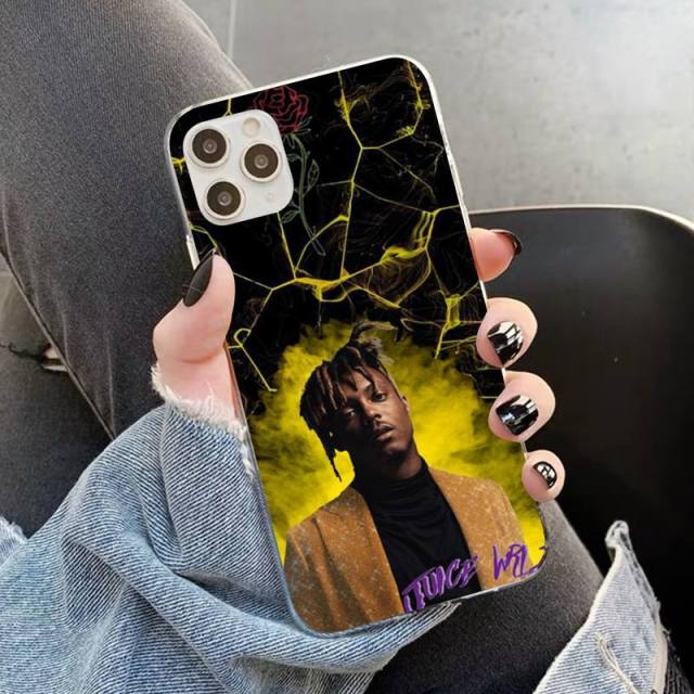 Apple iPhone JuiceWRLD Skull Hard Plastic Case
