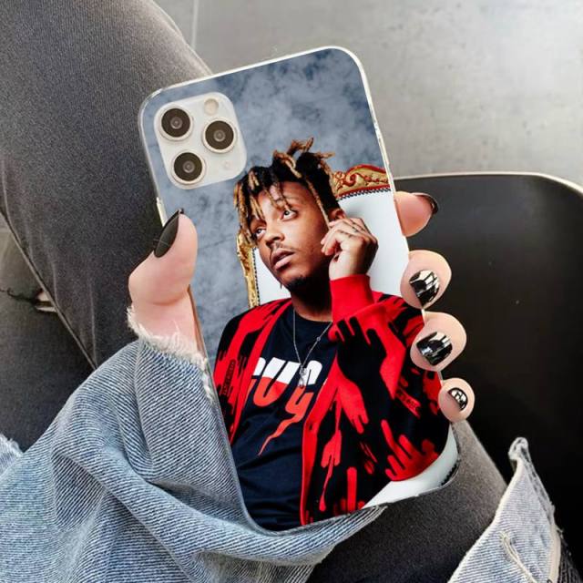 Apple iPhone JuiceWRLD Skull Hard Plastic Case