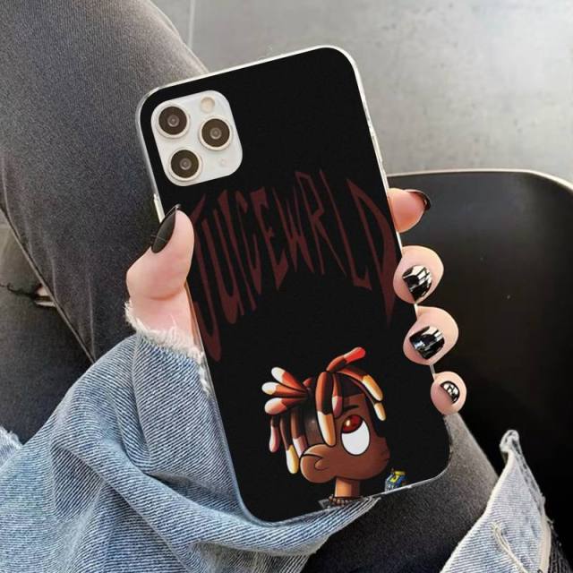 Apple iPhone JuiceWRLD Skull Hard Plastic Case