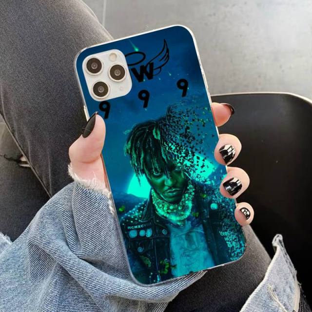 Apple iPhone JuiceWRLD Skull Hard Plastic Case