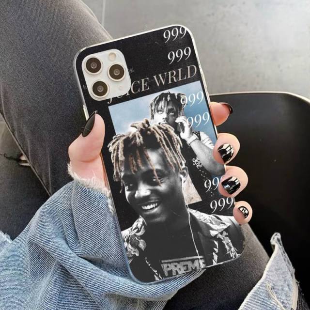 Apple iPhone JuiceWRLD Skull Hard Plastic Case