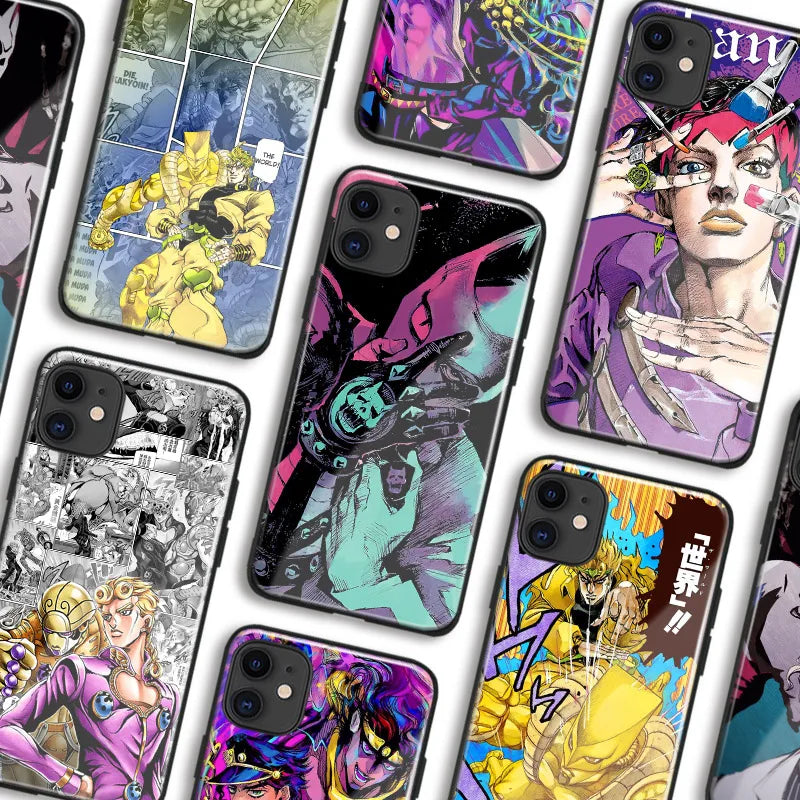 Apple iPhone JJBA Jotaro All Stars Silicone Case