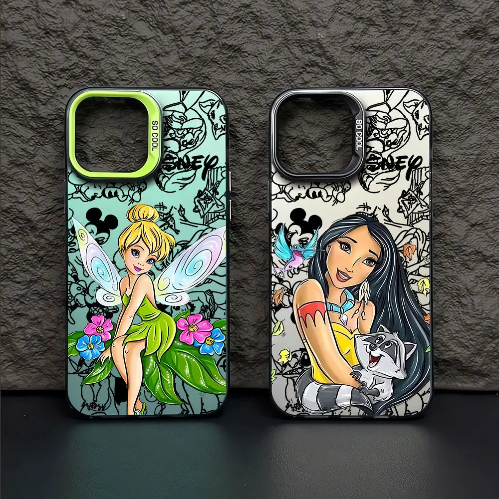 Apple iPhone Moana & Tinkerbell Silicone Case