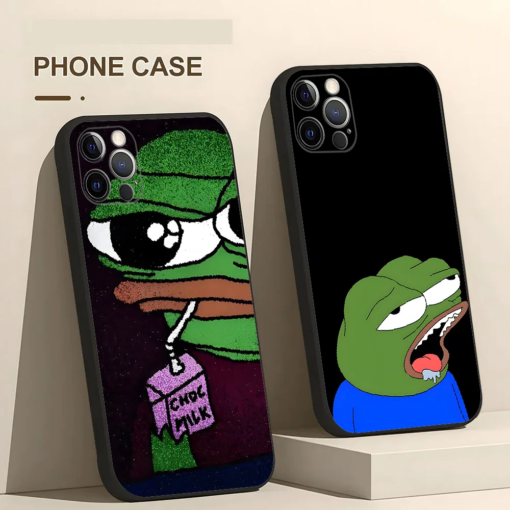 Apple iPhone Morning Pepe Silicone Case