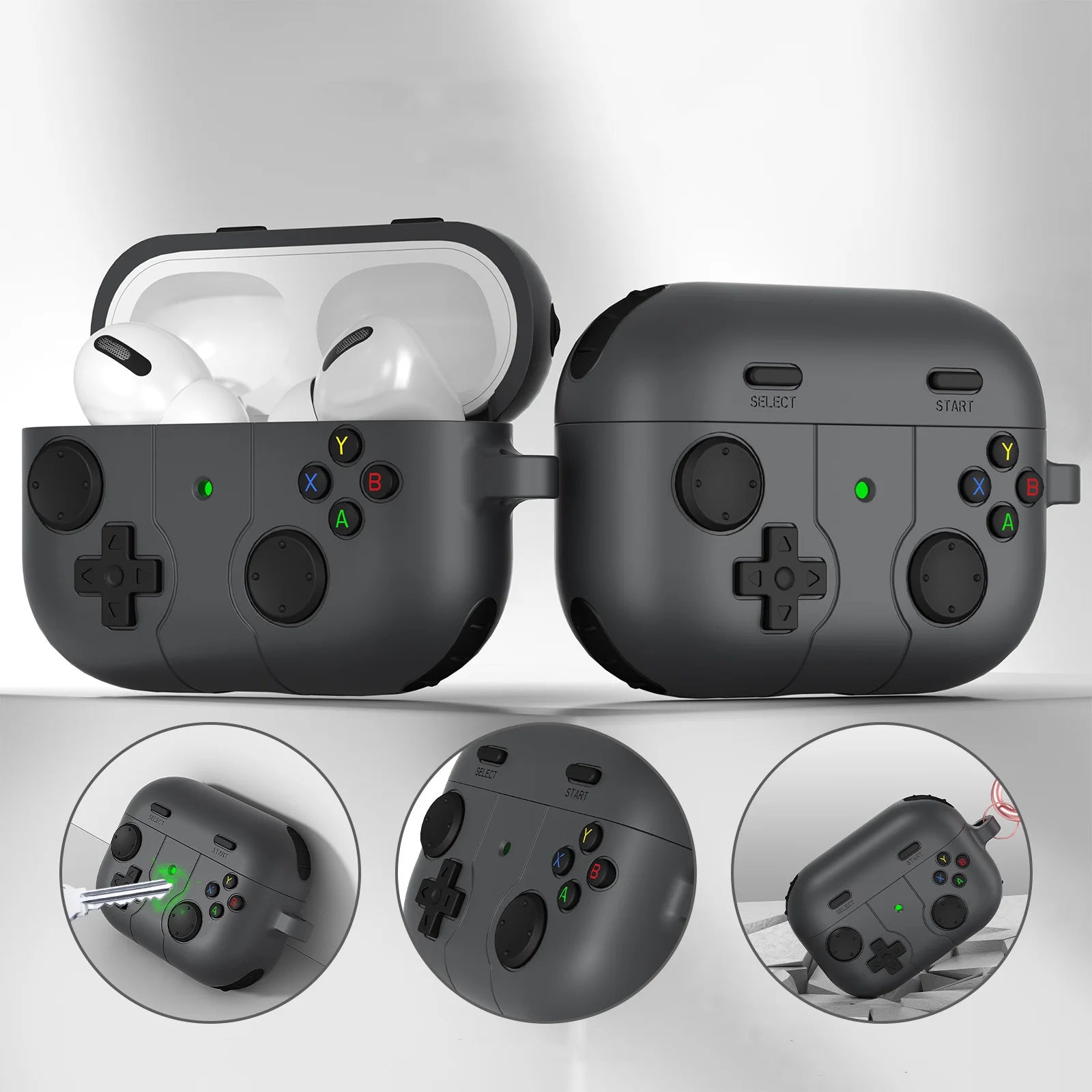 Apple Airpods Gamepad Silicone Case