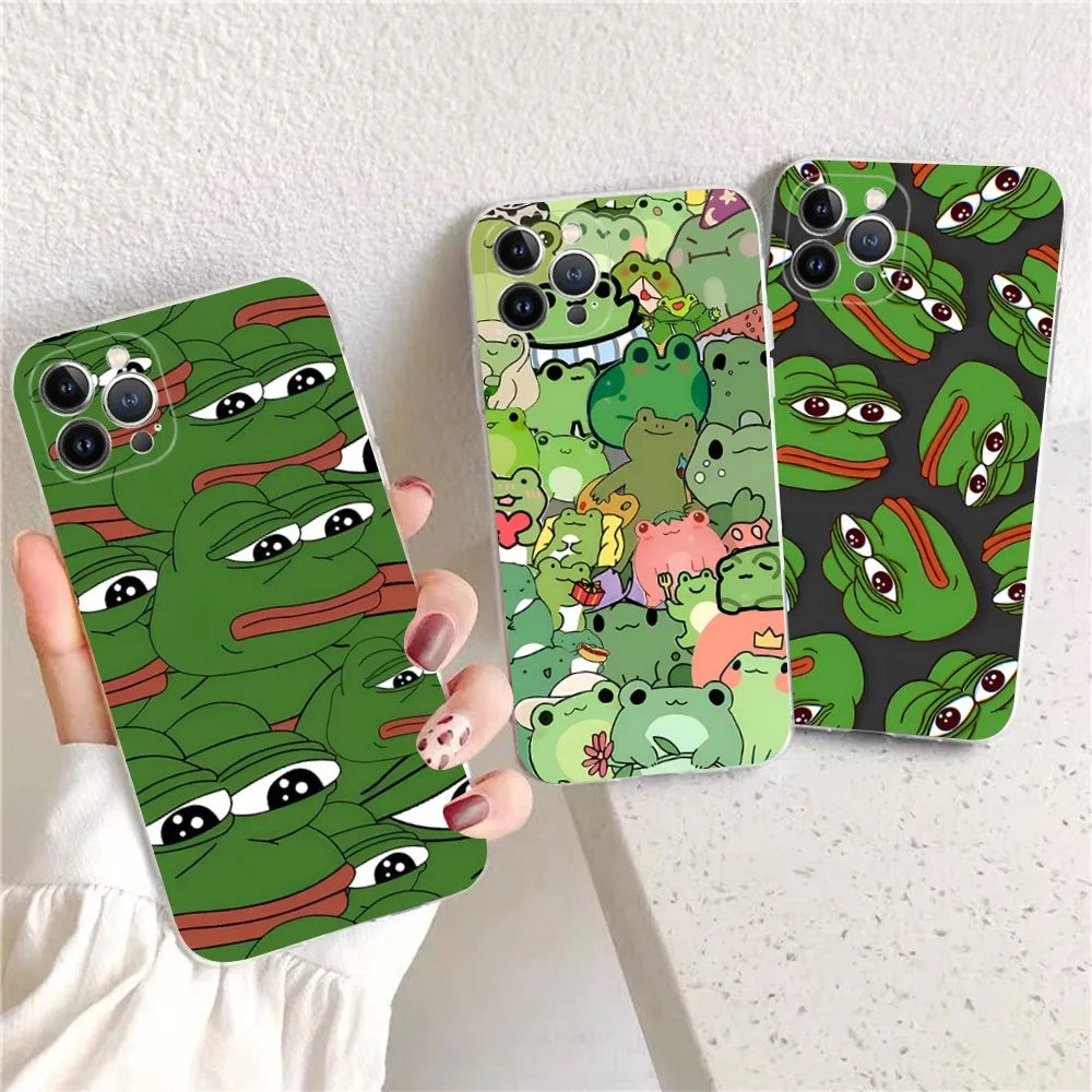 Apple iPhone Couch Pepe Silicone Case