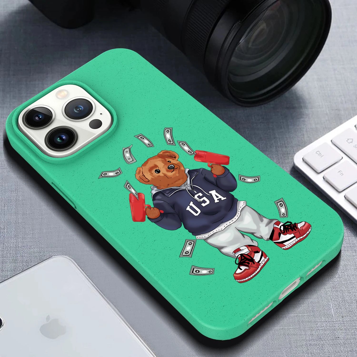 Apple iPhone Ralphy Bear 2 Silicone Case